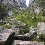 Platteklip gorge hiking route