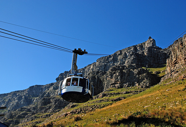 Table Mountain old cable car