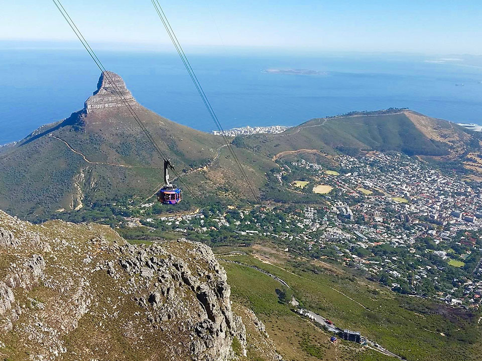 Table Mountain in Cape Town South Africa