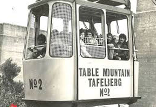 Table Mountain history Cable car