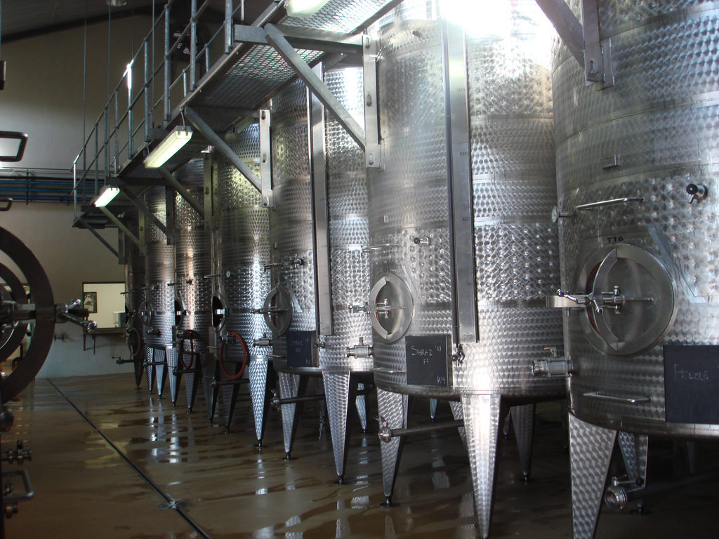 Stellenbosch wine making