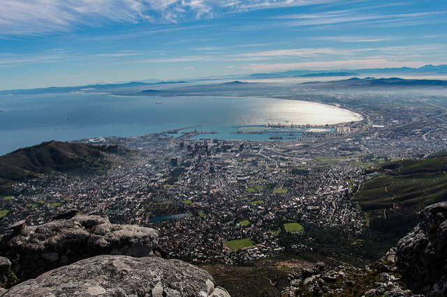 Hiking Cape Town view