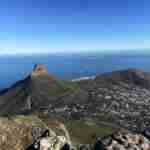 Beautiful views from Table Mountain