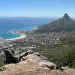 Table Mountain over looking Camps Bay