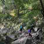 Climbng Skeleton Gorge to Table Mountain