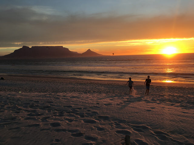 Sunset Cape Town South Africa