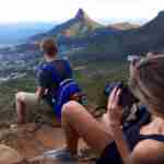 Hiking up Kasteelspoort to Kirstenbosch Gardens